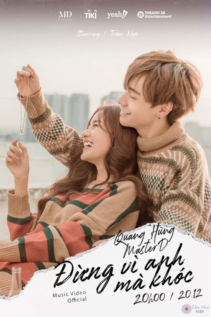 Poster MV Đừng Vì Anh Mà Khóc