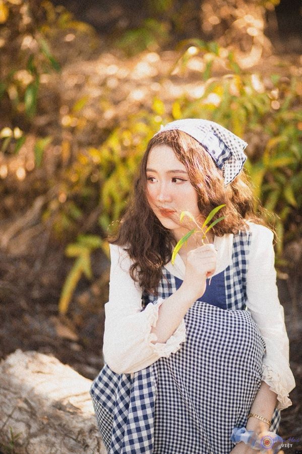 Cô chủ nhỏ với khuôn mặt đầy xinh xắn
