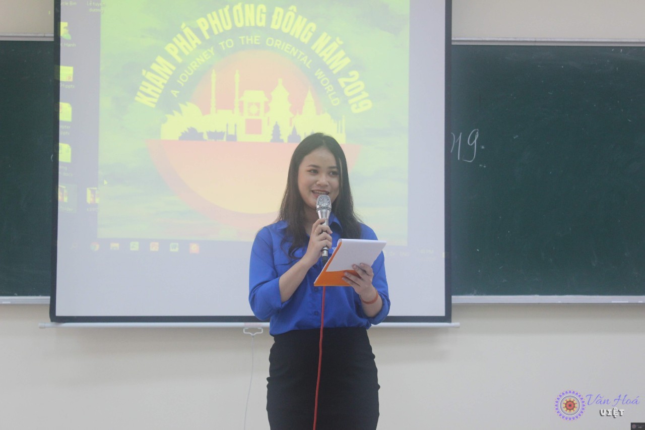 Kim Quyên dẫn chương trình Khám phá Phương Đông 2019