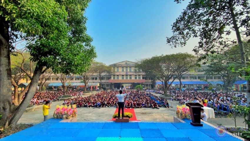 Một trong những sân khấu lớn Chấn Minh may mắn tham gia 