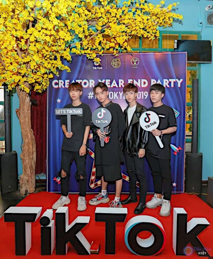 Nguyễn Văn Tài tại buổi sự kiện do TikTok tổ chức