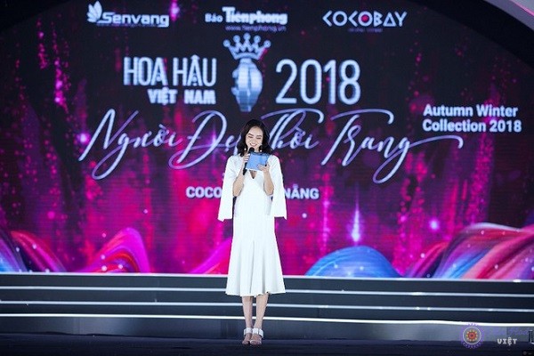 Giữ vai trò MC của các chương trình lớn như Hoa Hậu Việt Nam 2018