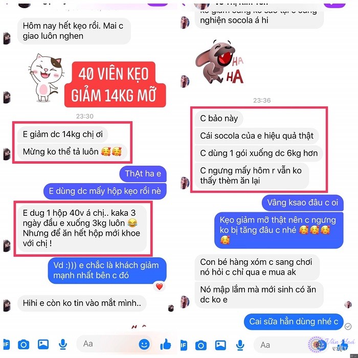 Feedback của khách hàng sau khi sử dụng