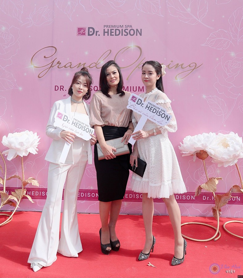 Sự kiện Dr.Hedison Premium Spa khai trương với dàn khách mời "đình đám" tại Thủ Đô
