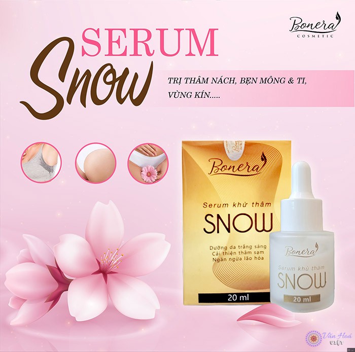 Thương hiệu Bonera Cosmetic với Serum Snow chất lượng cao