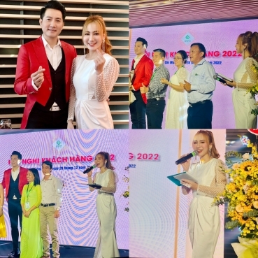 Vẻ đẹp tự tin của nữ MC đa tài
