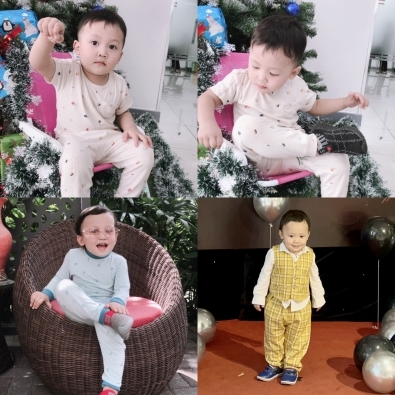 Con trai Doraemon kháu khỉnh của Hot Mom Dịu Tiên
