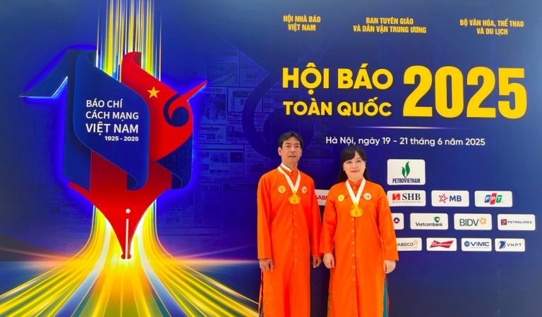 Đại diện Chùa Thiền Tông Tân Diệu tham dự Lễ kỷ niệm 100 năm Ngày Báo chí Cách mạng Việt Nam
